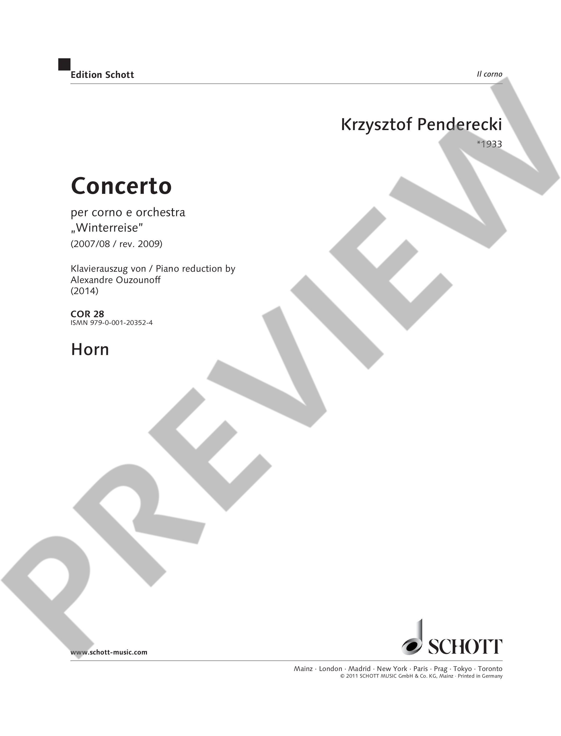 Other Cover Image Concerto 