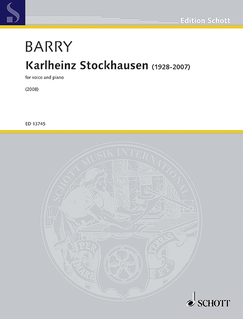 Front Cover Image Karlheinz Stockhausen (1928-2007) 