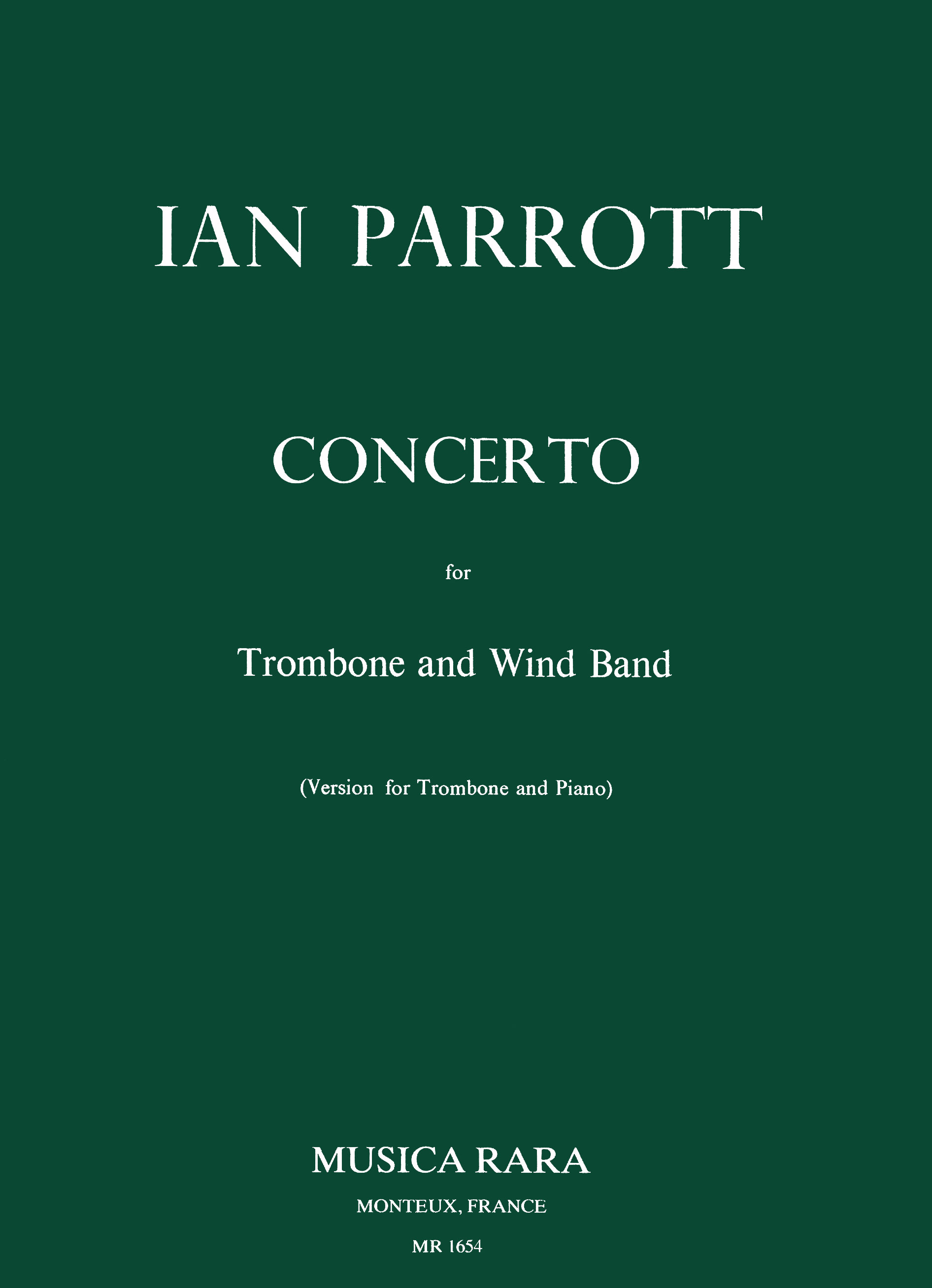 Front Cover Image Concerto