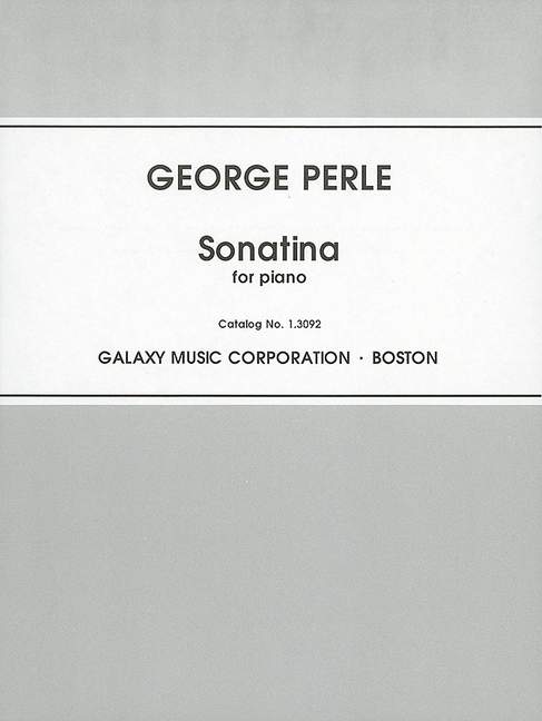 Front Cover Image Sonatina 