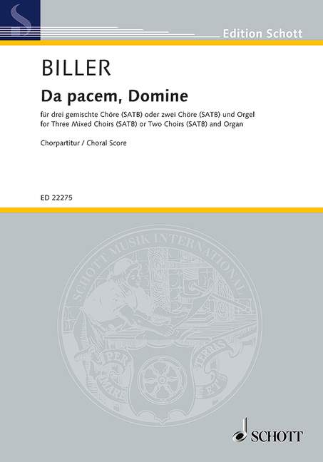Front Cover Image Da pacem, Domine 