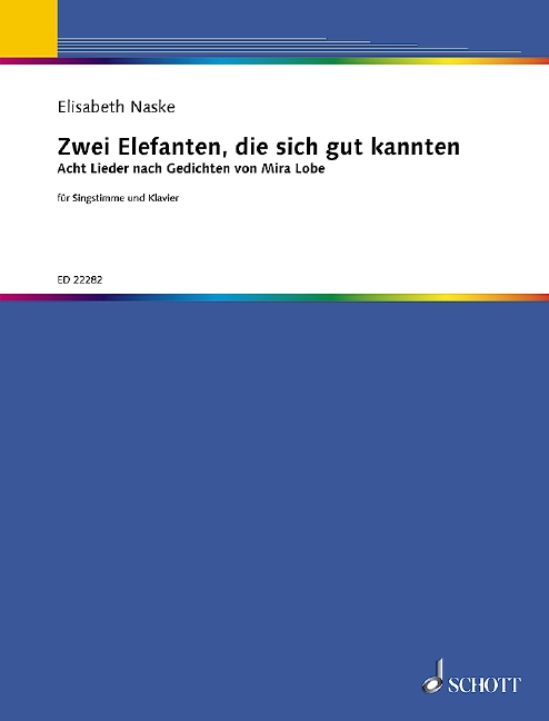 Front Cover Image Zwei Elefanten, die sich gut kannten 