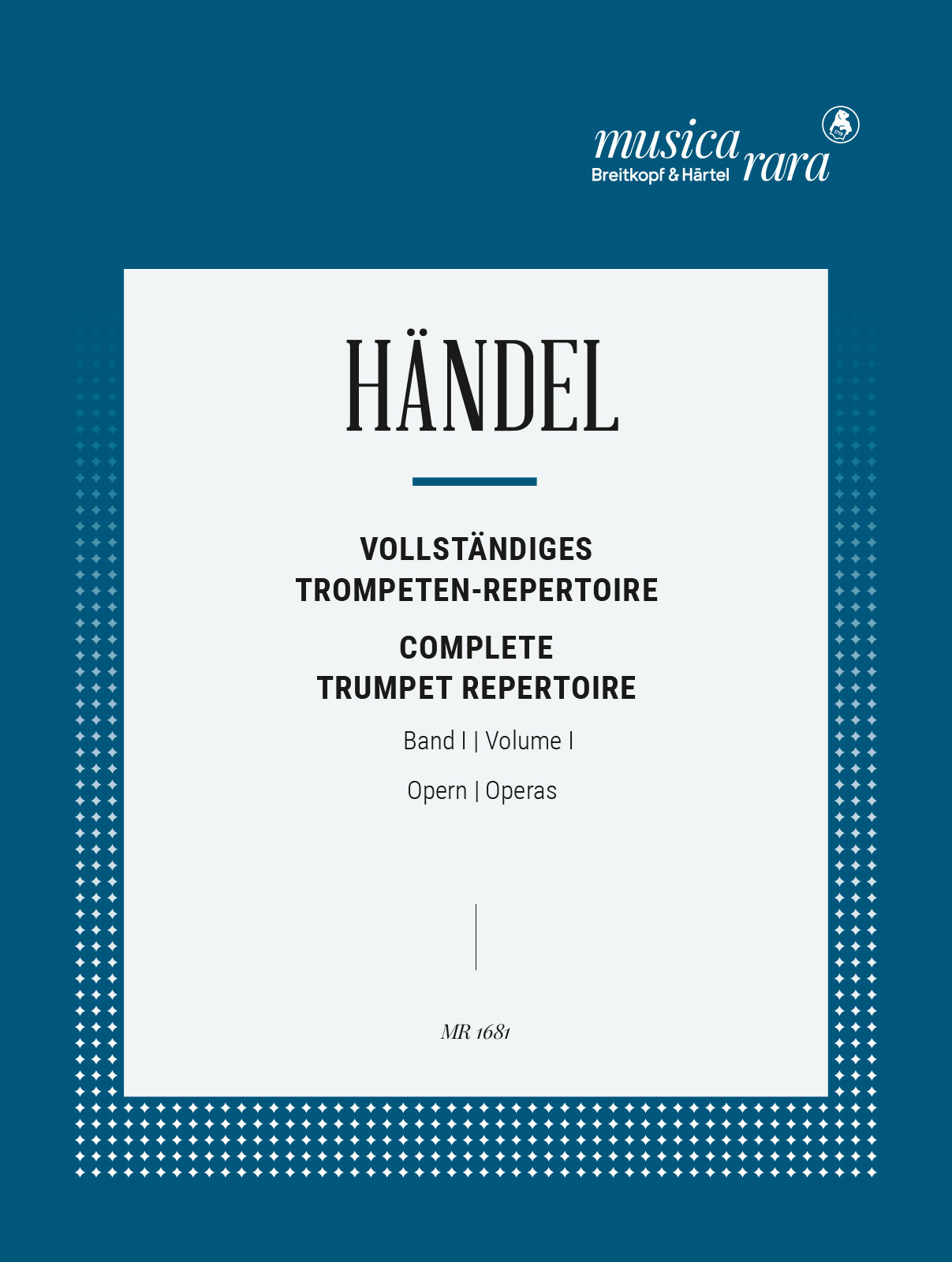 Front Cover Image Vollständiges Trompeten-Repertoire – Complete Trumpet Repertoire