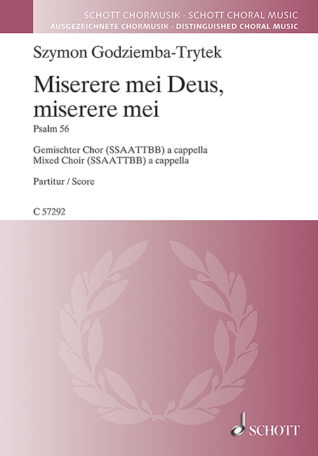 Front Cover Image Miserere mei Deus, miserere mei 