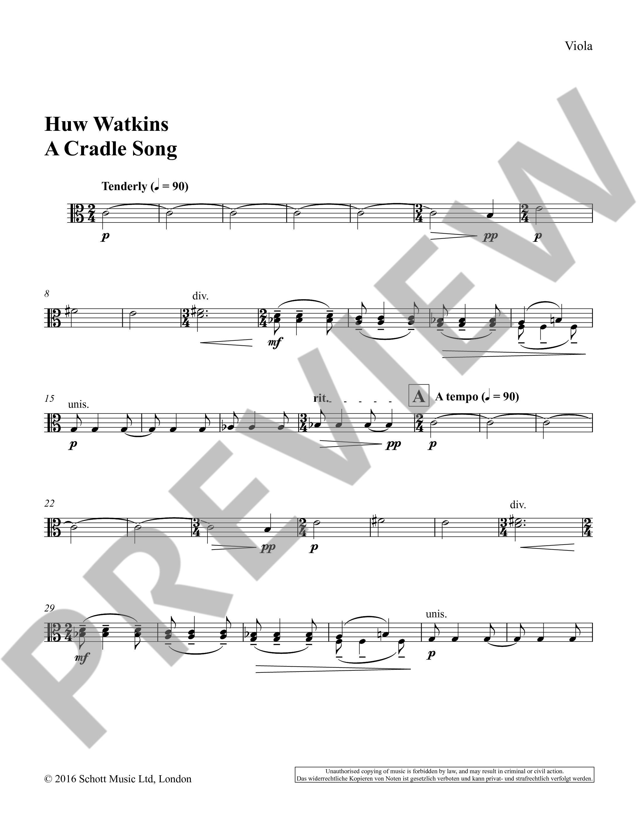 Other Cover Image A Cradle Song 