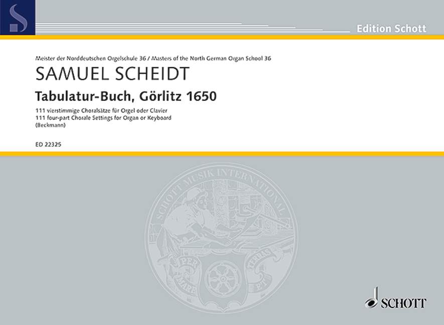 Front Cover Image Tabulatur-Buch, Görlitz 1650 Band 36