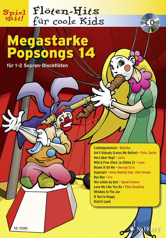 Front Cover Image Megastarke Popsongs Band 14