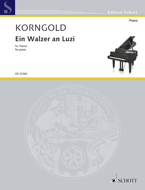 Front Cover Image Ein Walzer an Luzi 