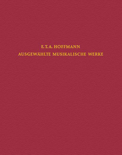 Front Cover Image E.T.H. Hoffmann - Gesamtausgabe 