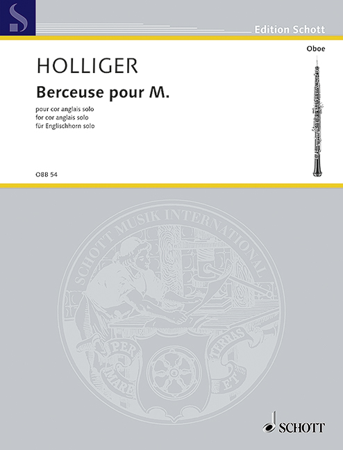 Front Cover Image Berceuse pour M. 