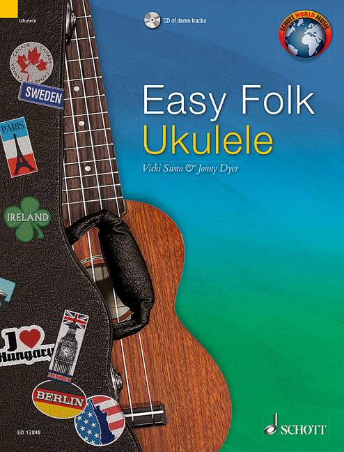 Front Cover Image Easy Folk Ukulele 