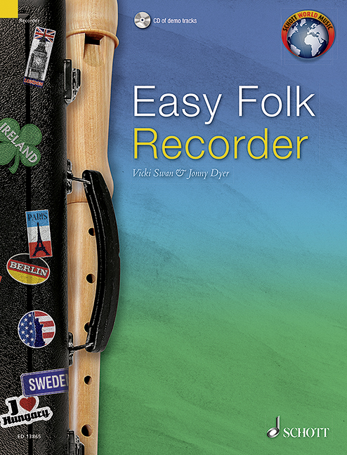 Front Cover Image Easy Folk Recorder 