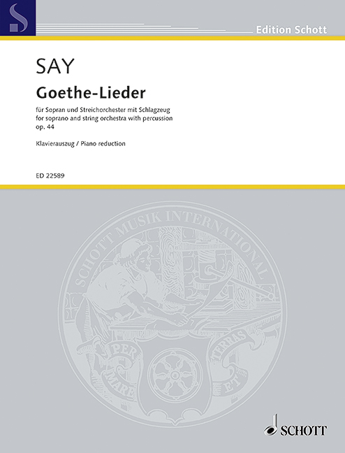 Front Cover Image Goethe-Lieder op. 44 