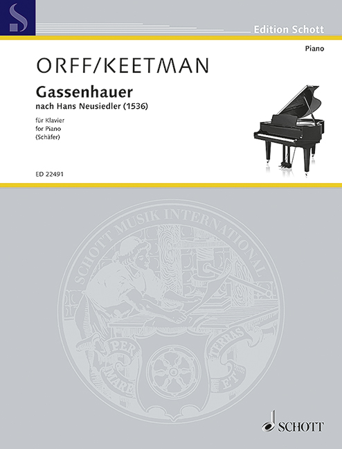 Front Cover Image Gassenhauer 