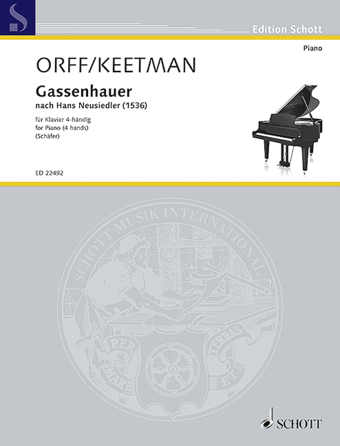 Front Cover Image Gassenhauer 