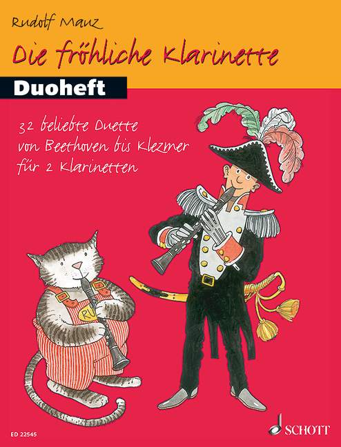 Front Cover Image Die fröhliche Klarinette - Duoheft 1