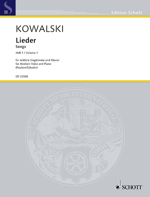 Front Cover Image Lieder 