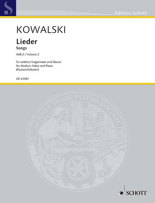 Front Cover Image Lieder 