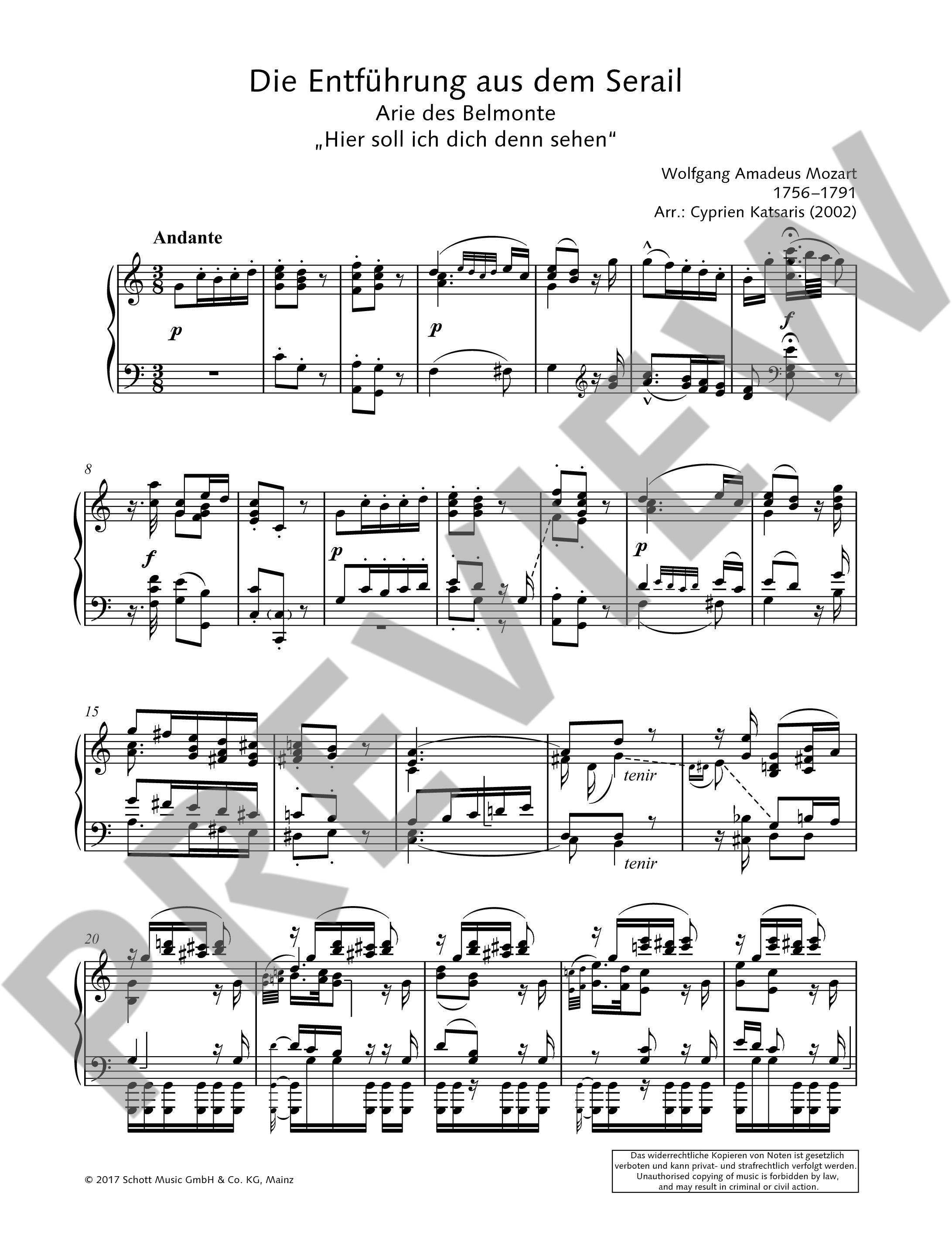 Other Cover Image Die Entführung aus dem Serail Band 21