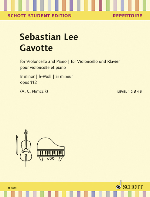 Front Cover Image Gavotte op. 112 