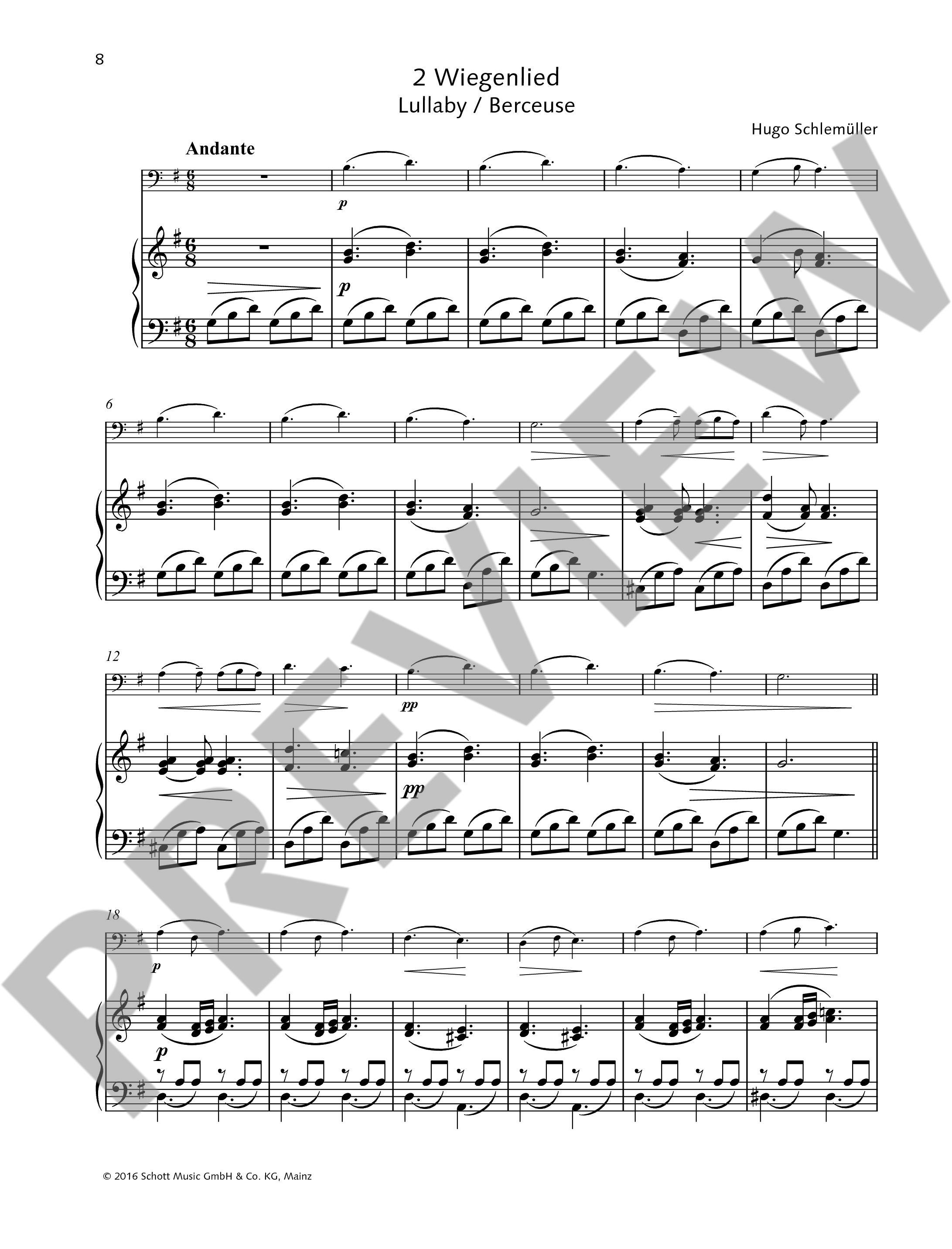 Other Cover Image 6 leichte Vortragsstücke op. 12 