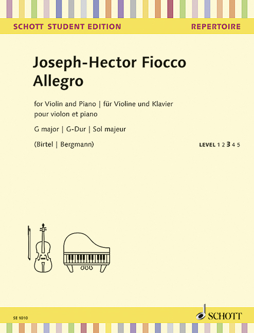 Front Cover Image Allegro G-Dur 