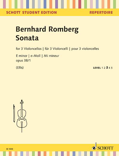 Front Cover Image Sonata e-Moll op. 38/1 