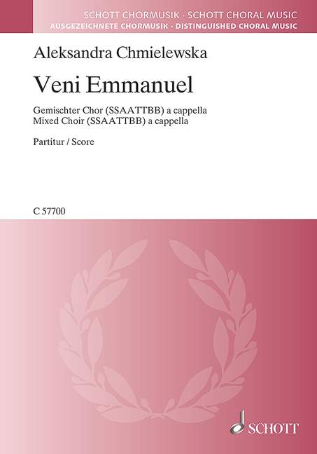 Front Cover Image Veni Emmanuel 