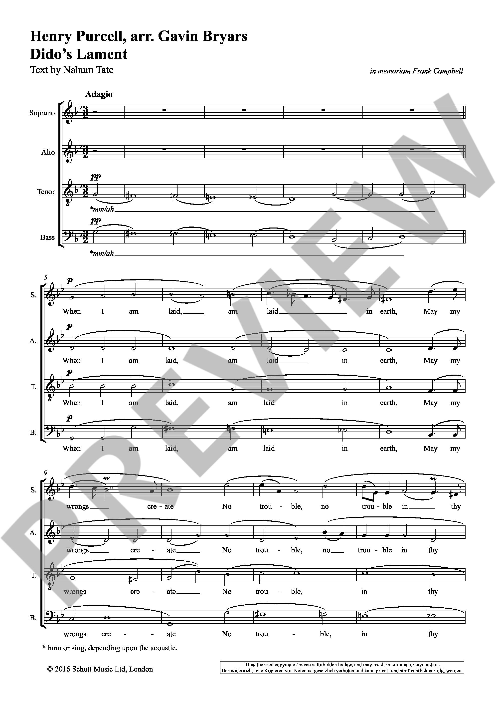 Other Cover Image Dido's Lament 