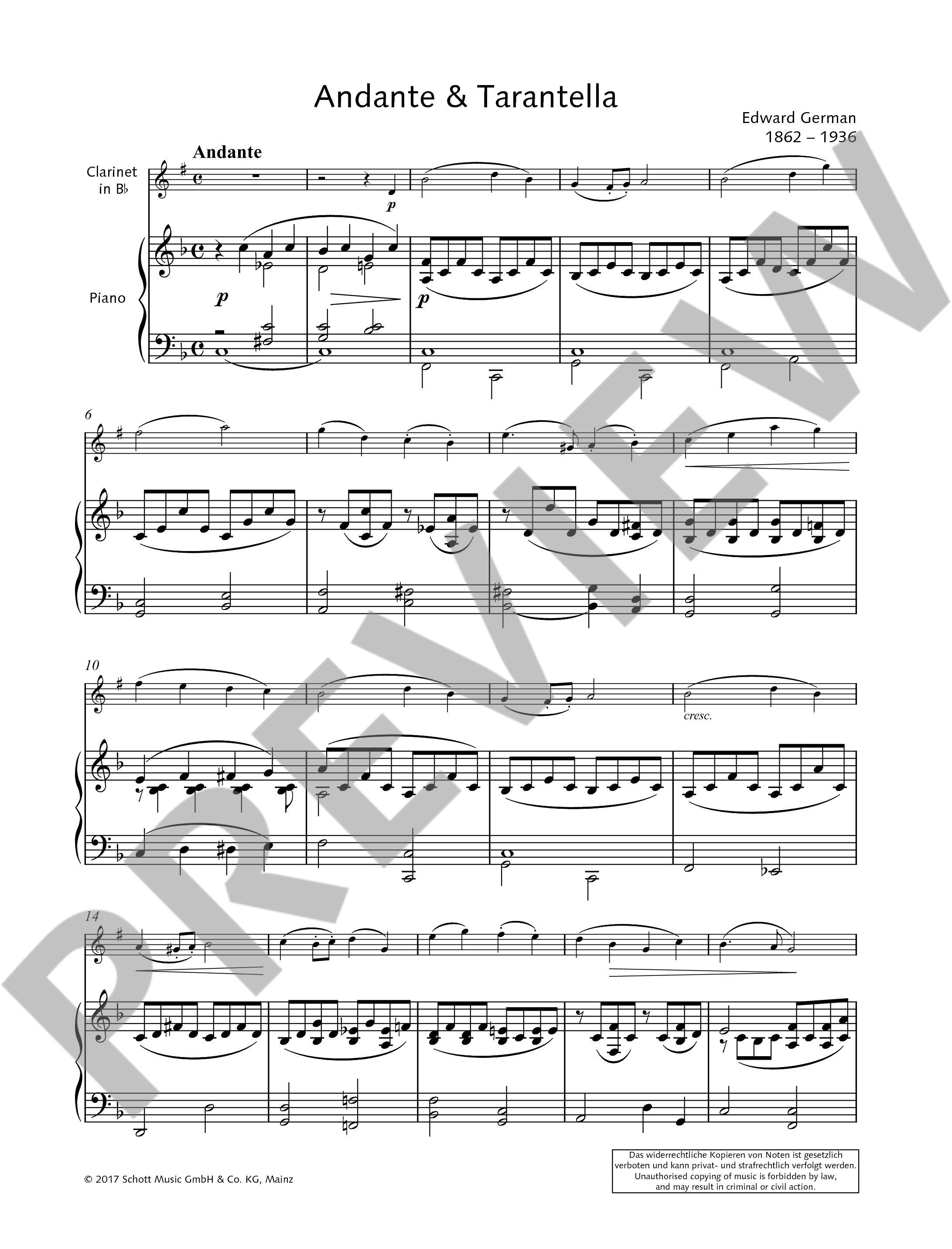 Other Cover Image Andante & Tarantella 