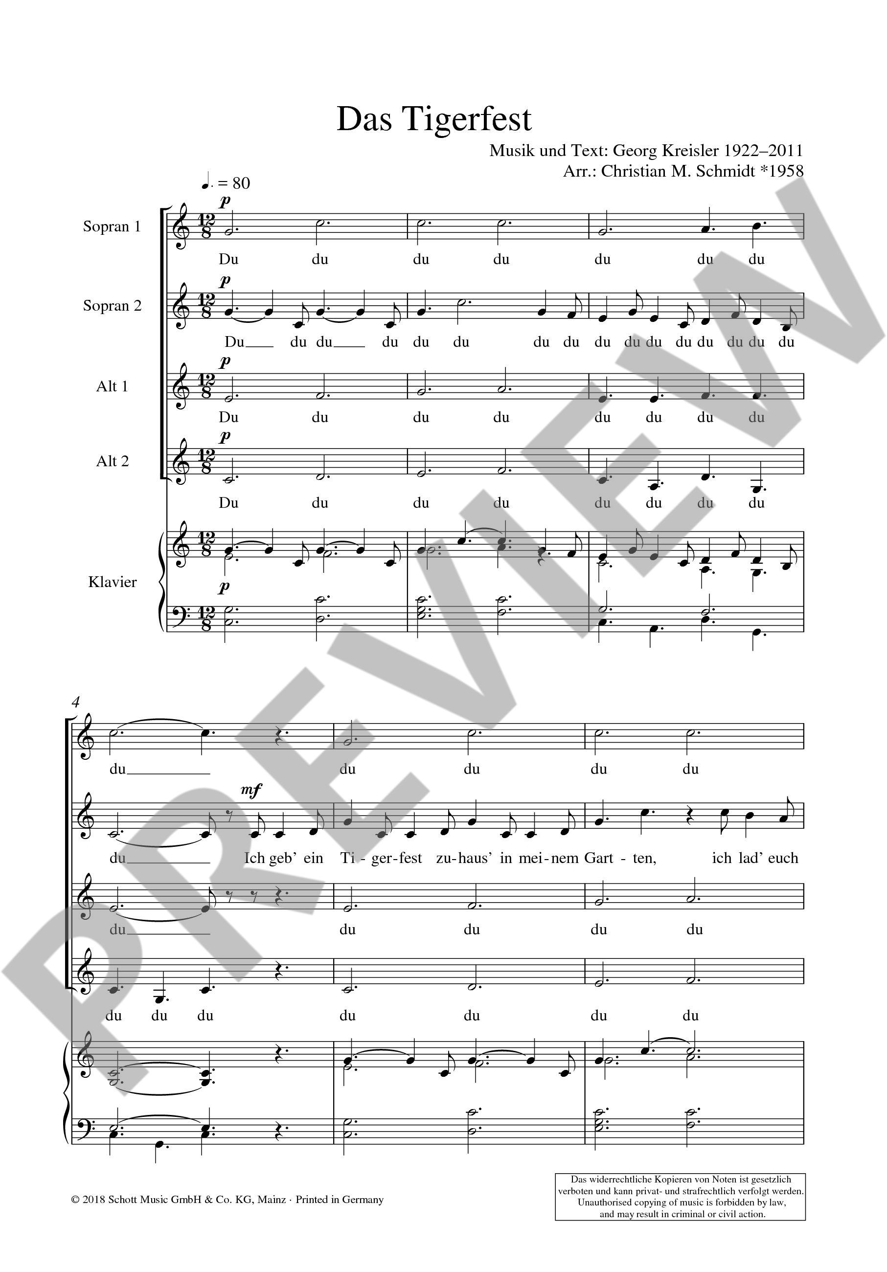 Other Cover Image Das Tigerfest 