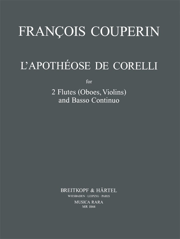 Front Cover Image L'Apotheose de Corelli