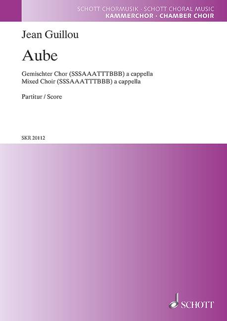 Front Cover Image Aube 