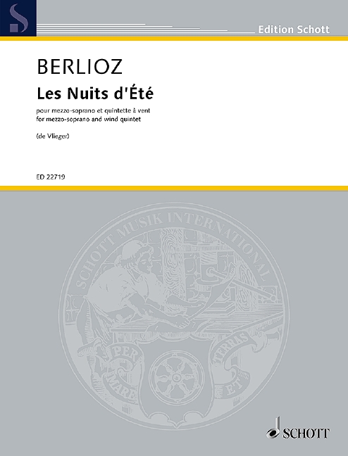Front Cover Image Le Nuits d'Été 