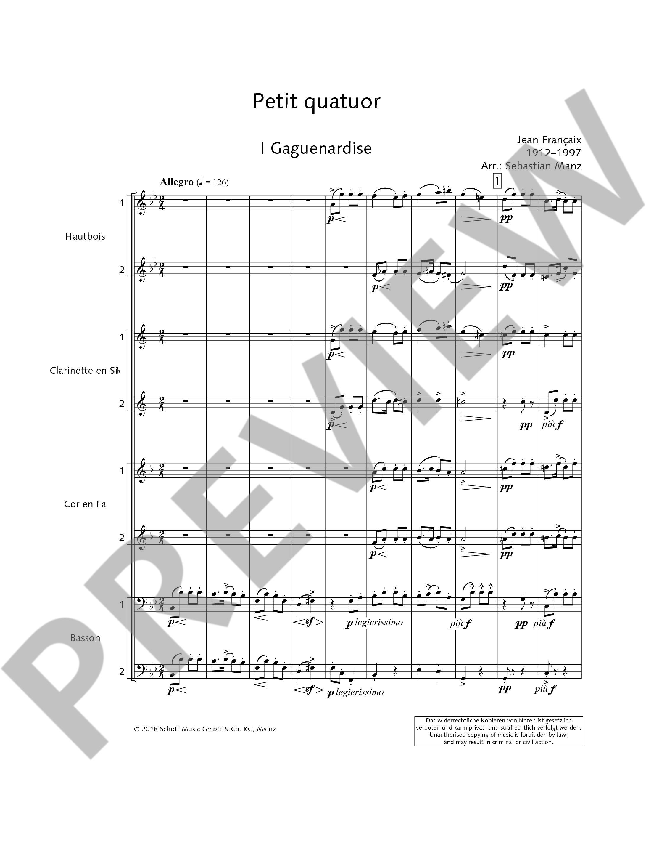 Other Cover Image Petit quartuor 