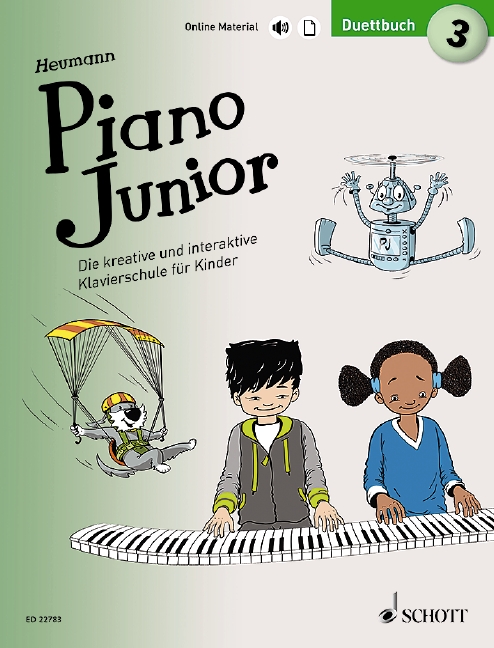 Front Cover Image Piano Junior: Duettbuch 3 Band 3