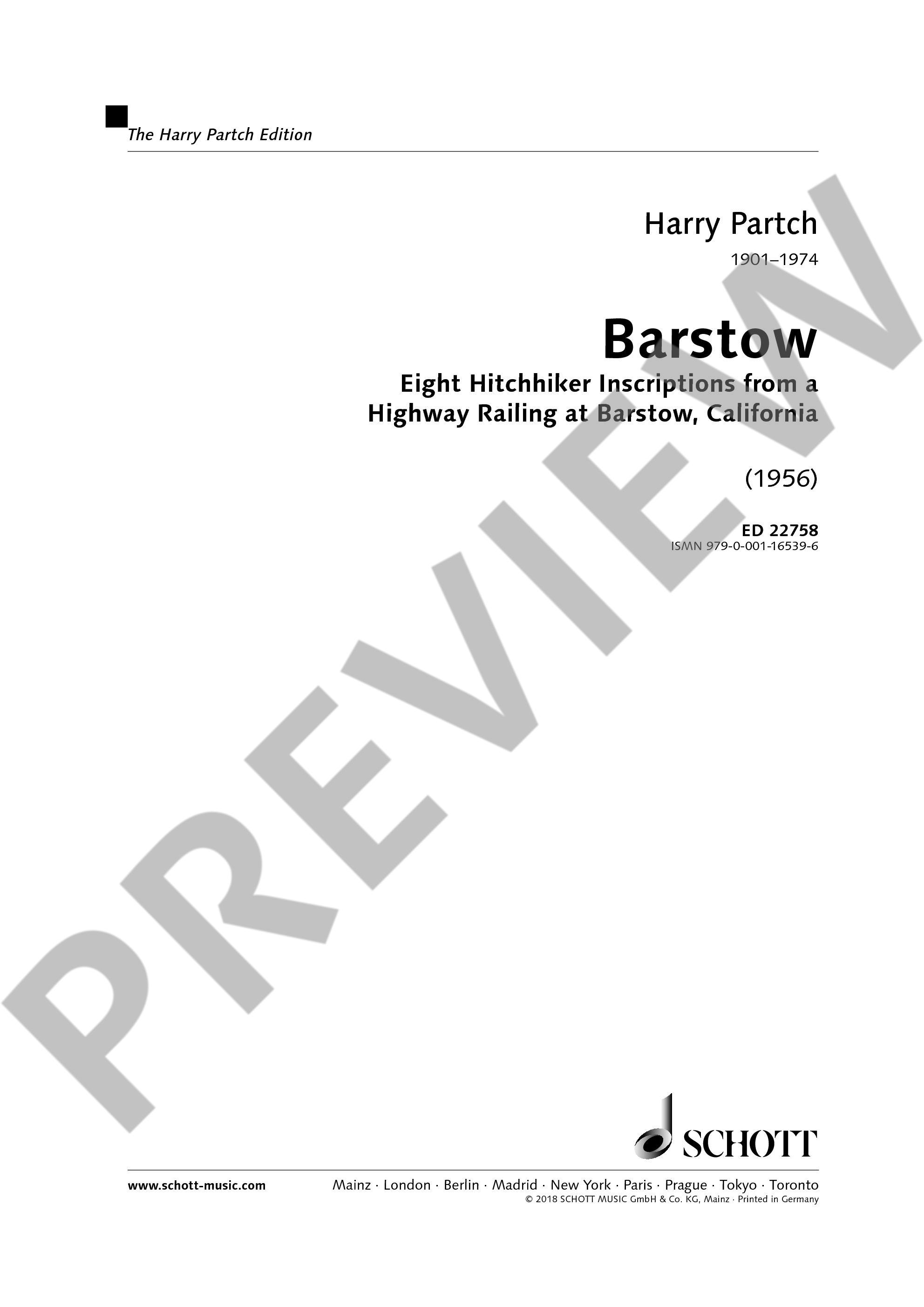 Other Cover Image Barstow 