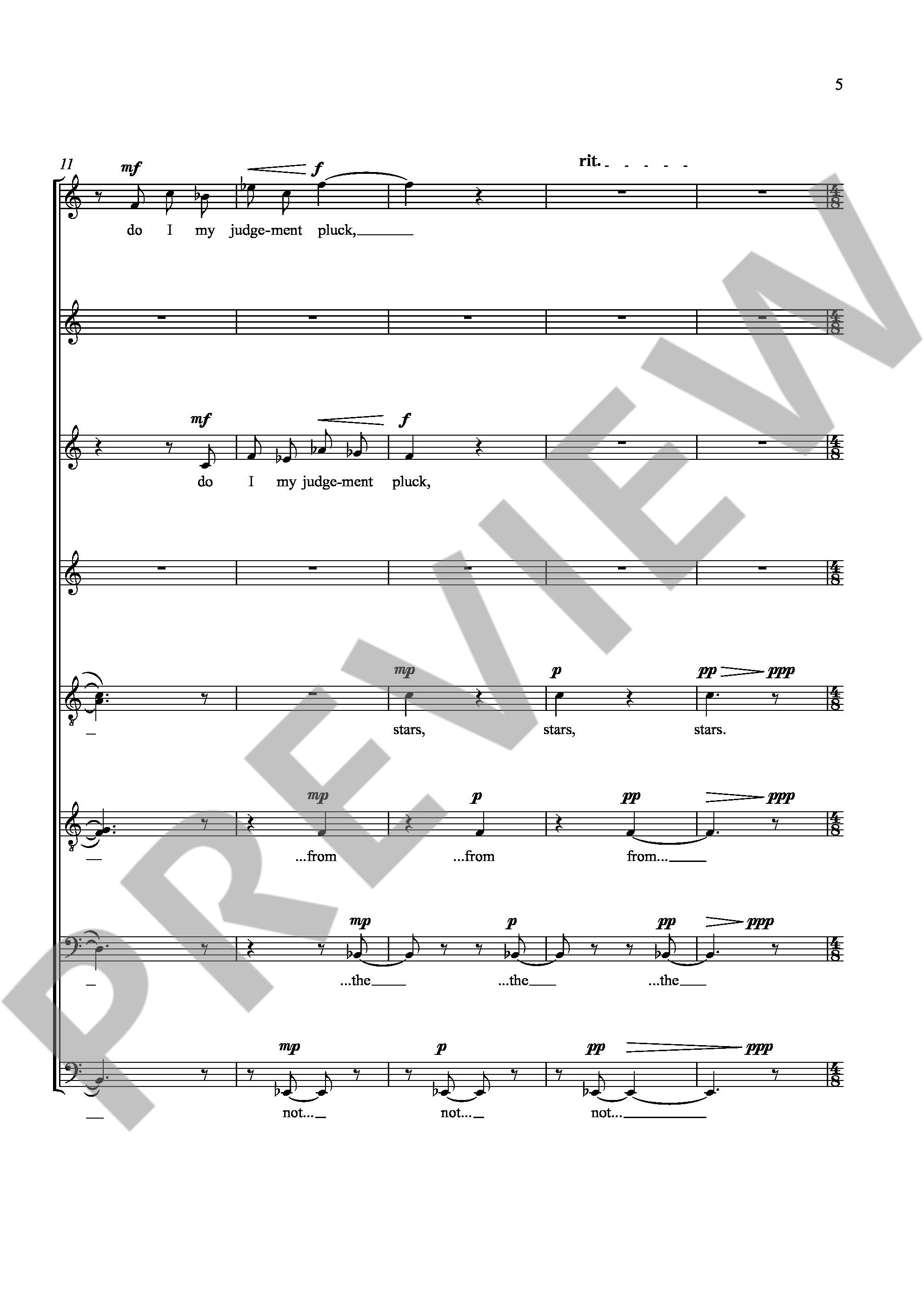 Other Cover Image Three Shakespeare Songs 