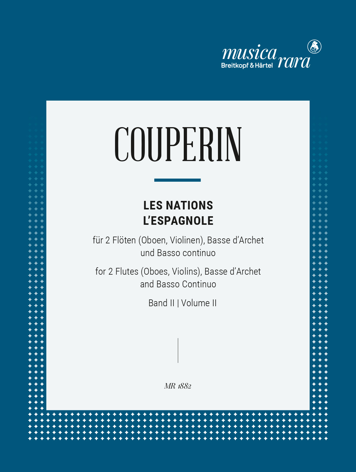 Front Cover Image Les Nations Band II L'Espagnole "L'Espagnole"
