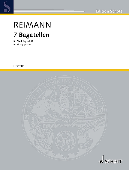 Front Cover Image 7 Bagatellen 