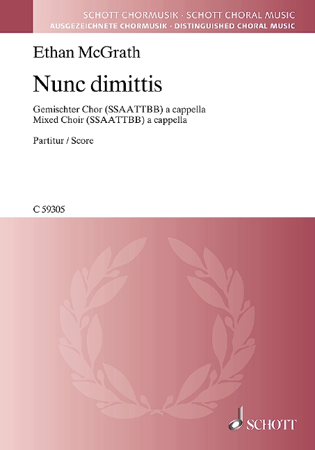 Front Cover Image Nunc dimittis 