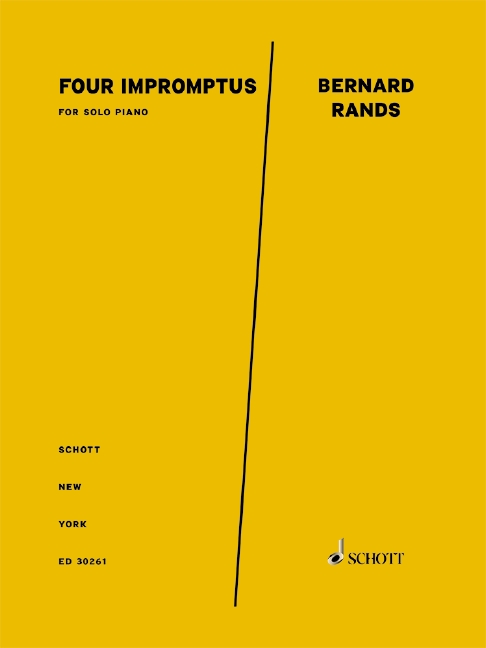 Front Cover Image Four Impromptus 