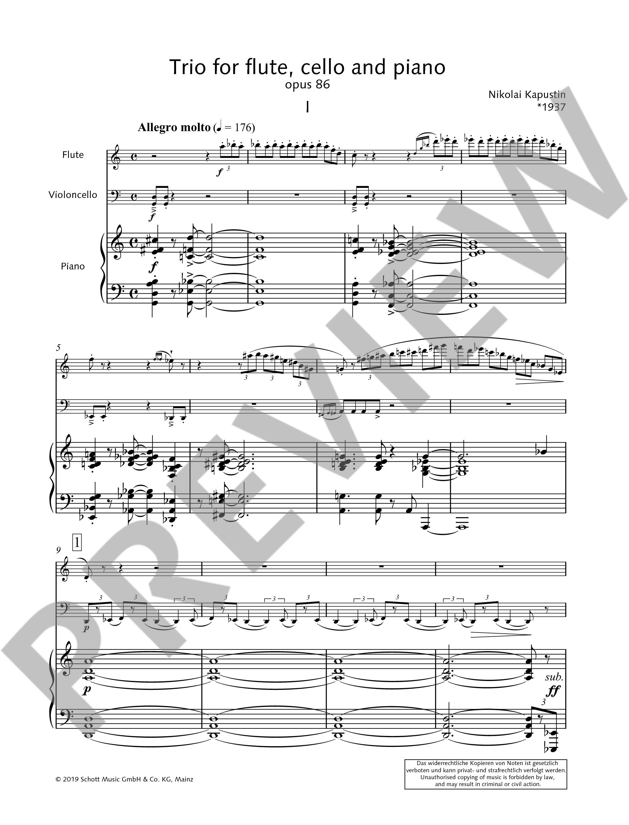 Other Cover Image Trio op. 86 