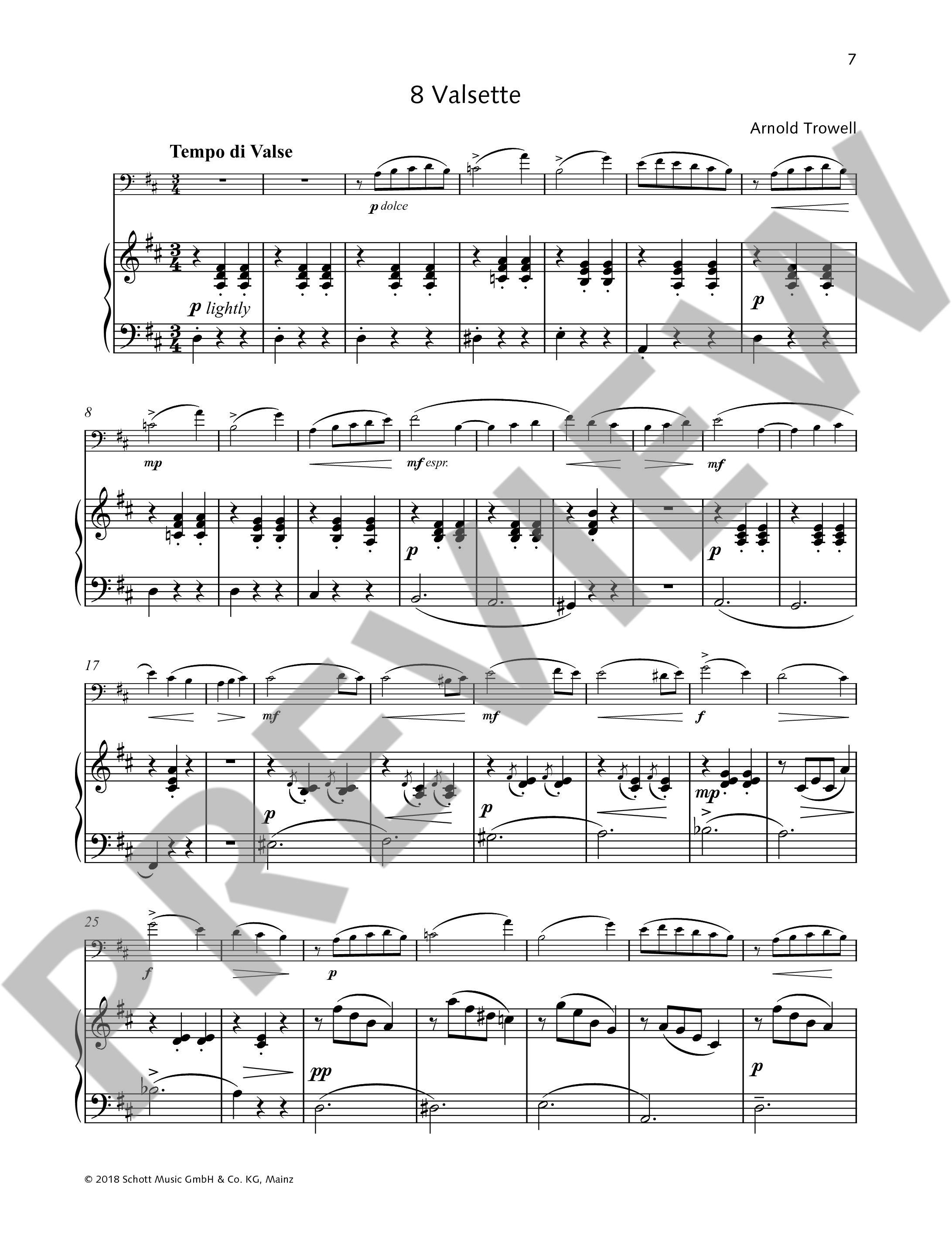 Other Cover Image 6 leichte Vortragsstücke op. 4/7-12 