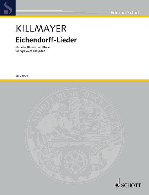 Front Cover Image Eichendorff-Lieder 
