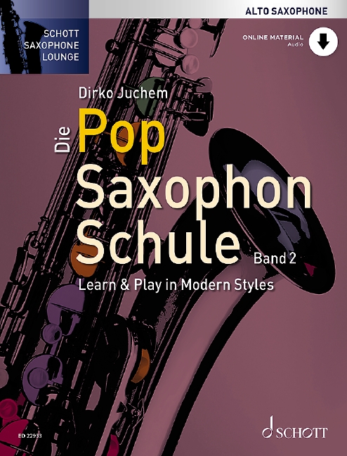 Front Cover Image Die Pop Saxophon Schule Band 2