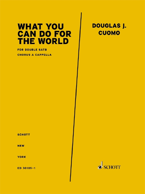 Front Cover Image What You Can Do for the World 