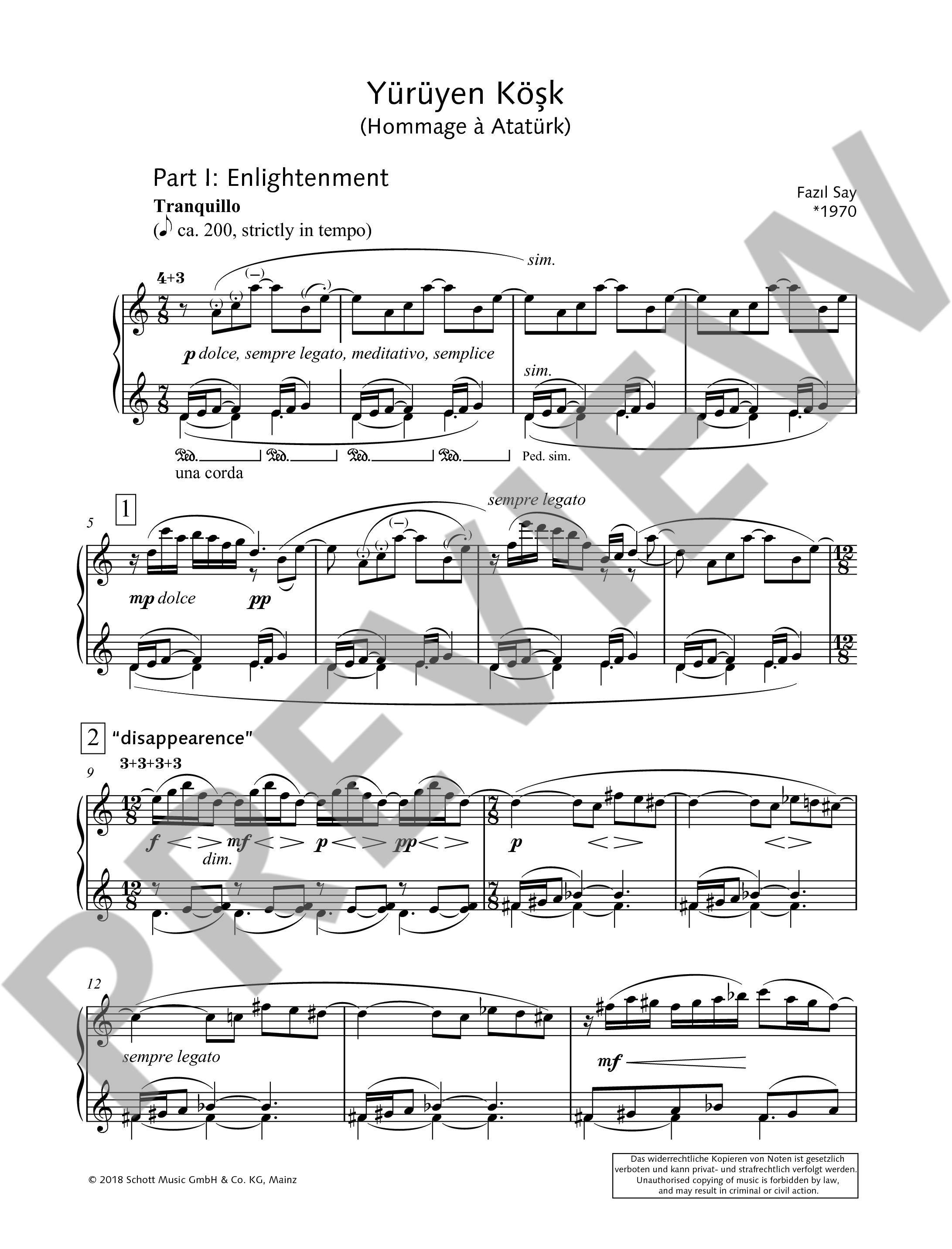 Other Cover Image Yürüyen Kö?k op. 72a 