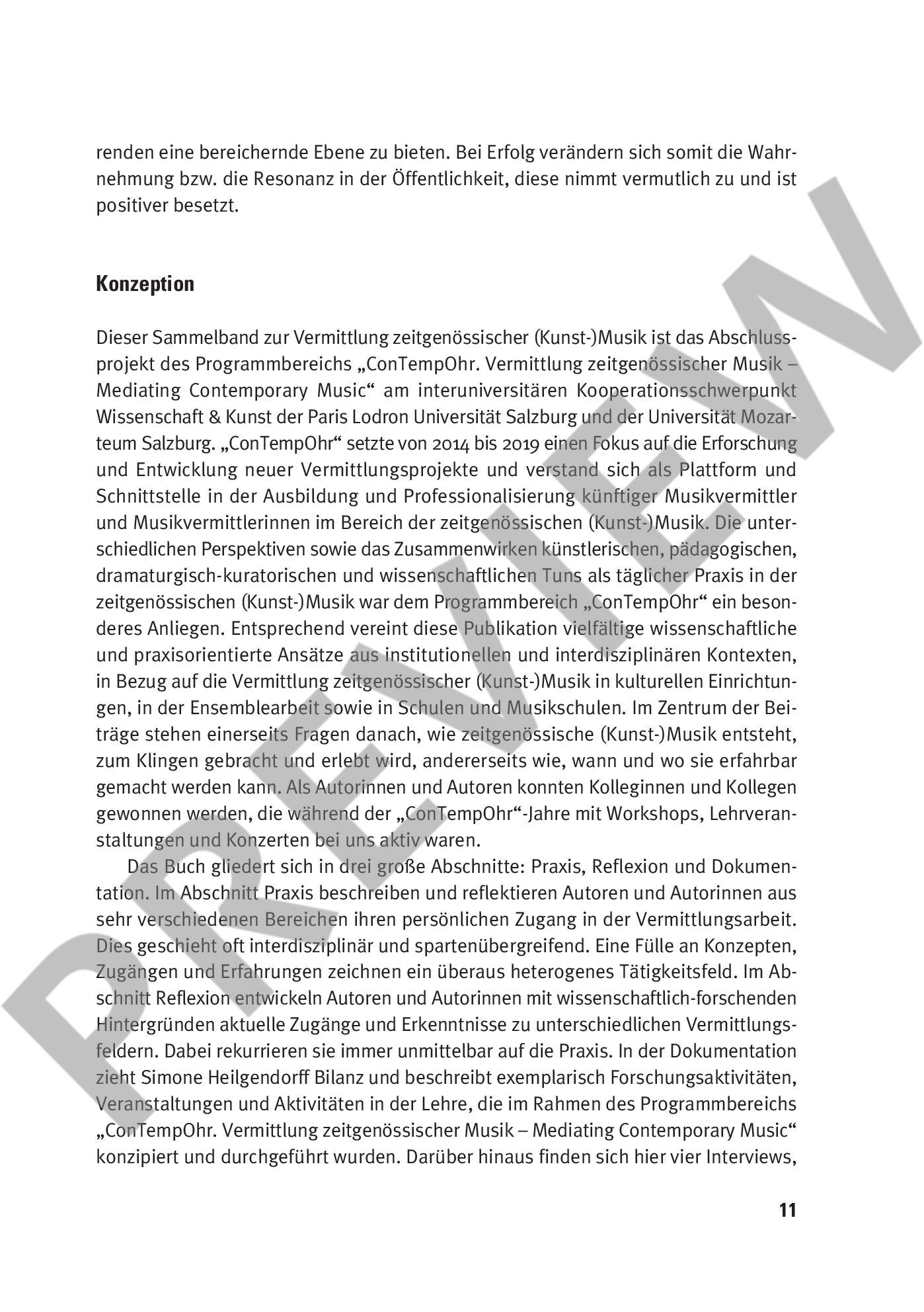 Other Cover Image Vermittlung zeitgenössischer Musik 