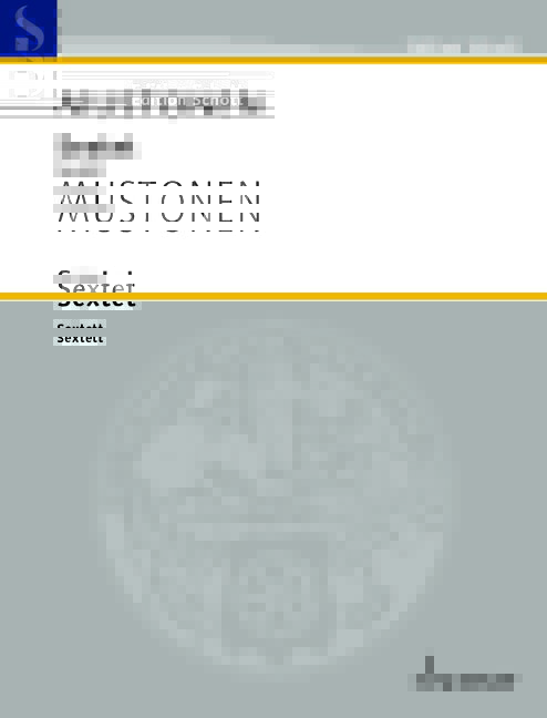 Front Cover Image Sextett 